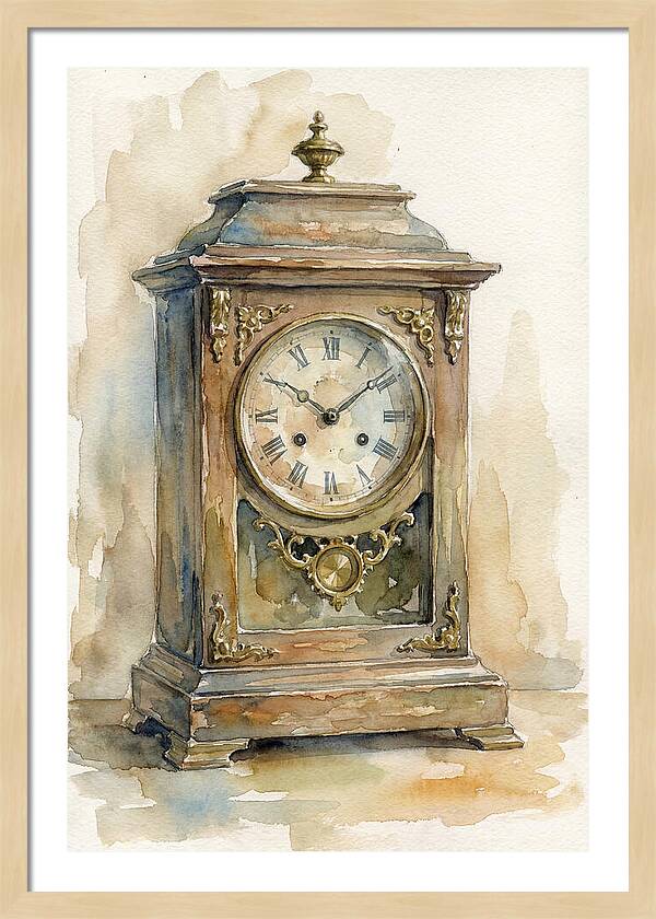 Antique Clock Elegance