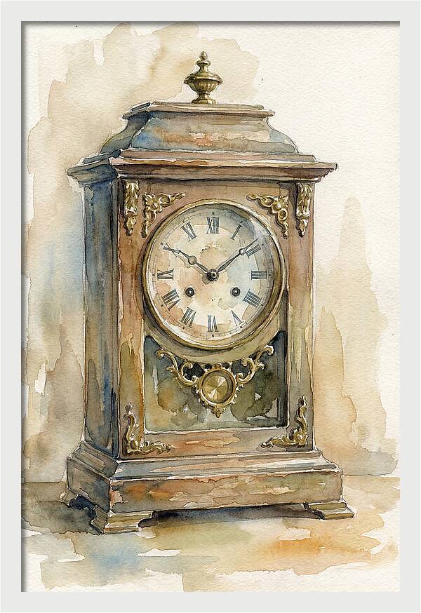 Antique Clock Elegance