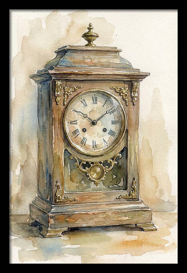 Antique Clock Elegance