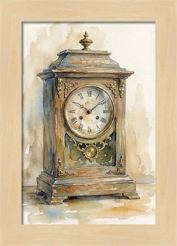 Antique Clock Elegance