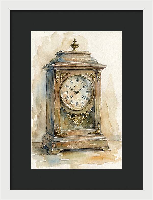 Antique Clock Elegance