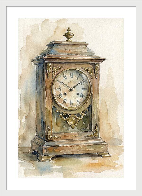 Antique Clock Elegance