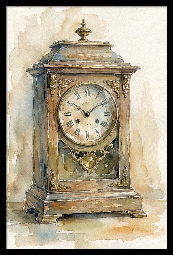 Antique Clock Elegance