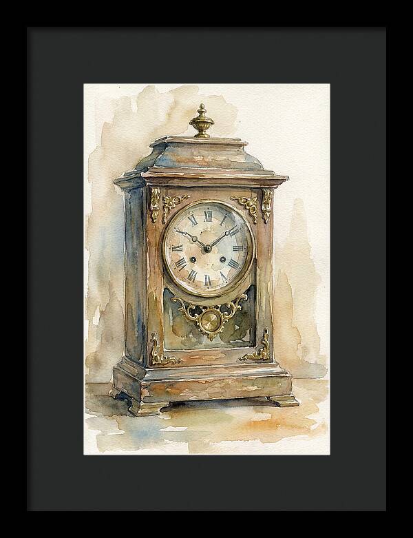 Antique Clock Elegance