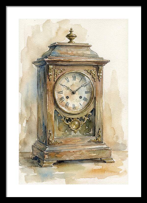 Antique Clock Elegance