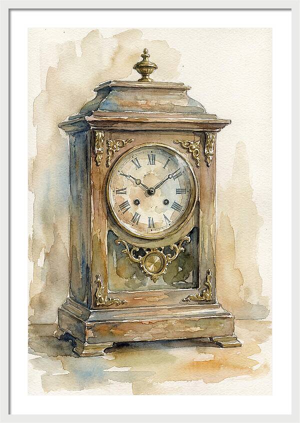Antique Clock Elegance