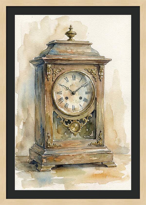 Antique Clock Elegance
