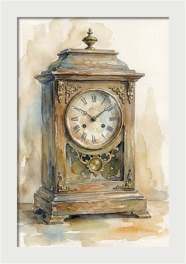Antique Clock Elegance