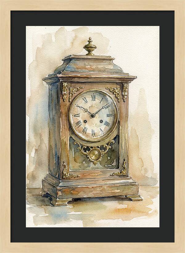 Antique Clock Elegance