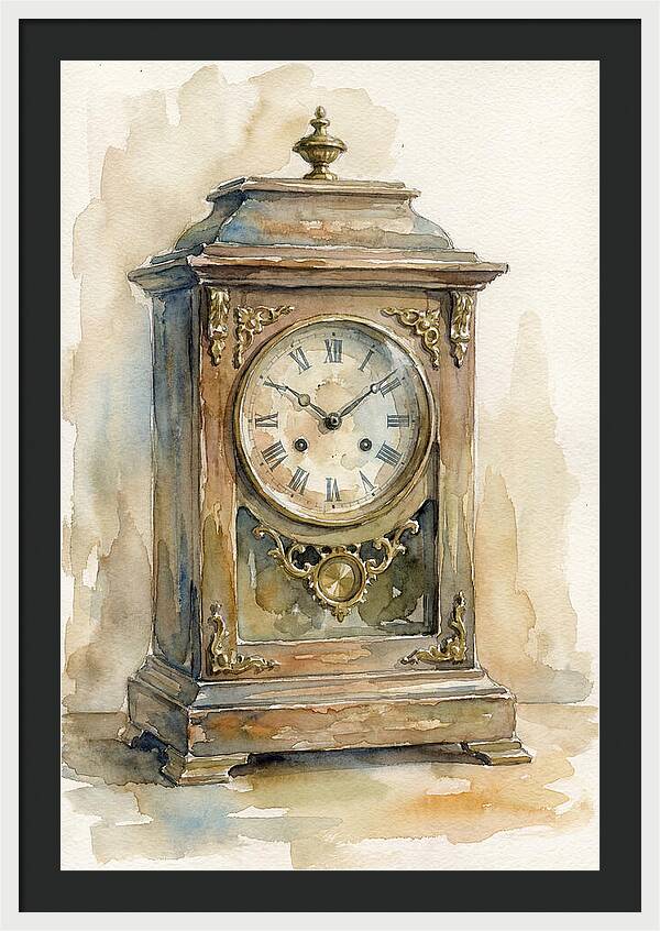 Antique Clock Elegance