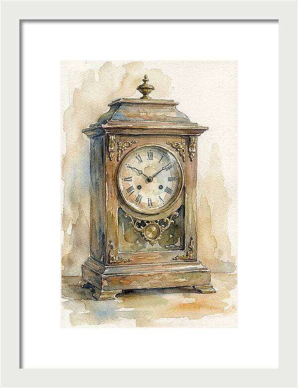 Antique Clock Elegance