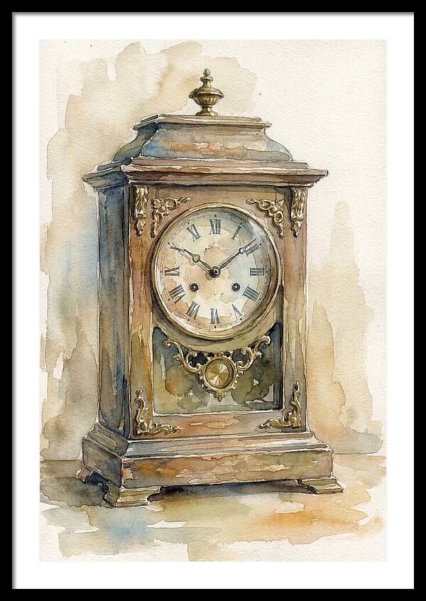 Antique Clock Elegance