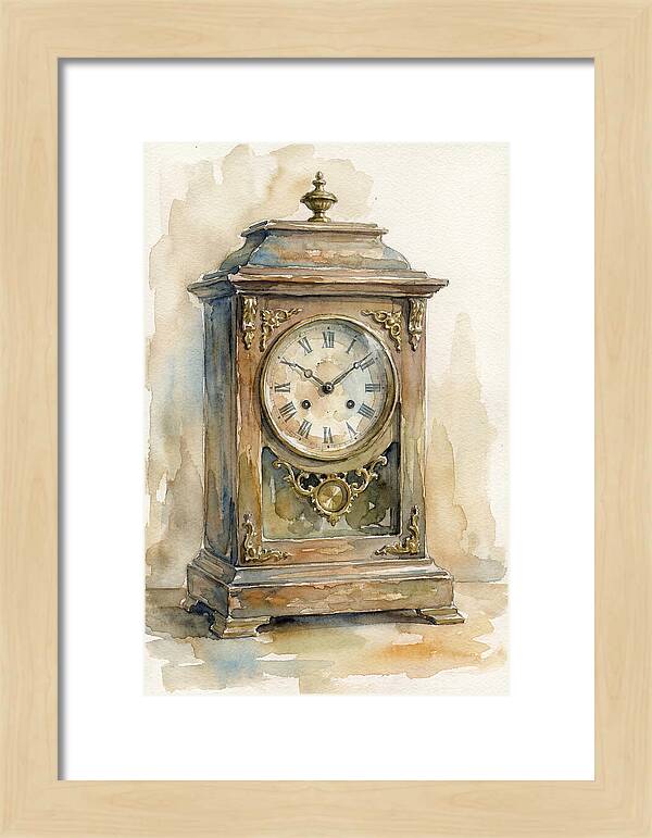 Antique Clock Elegance