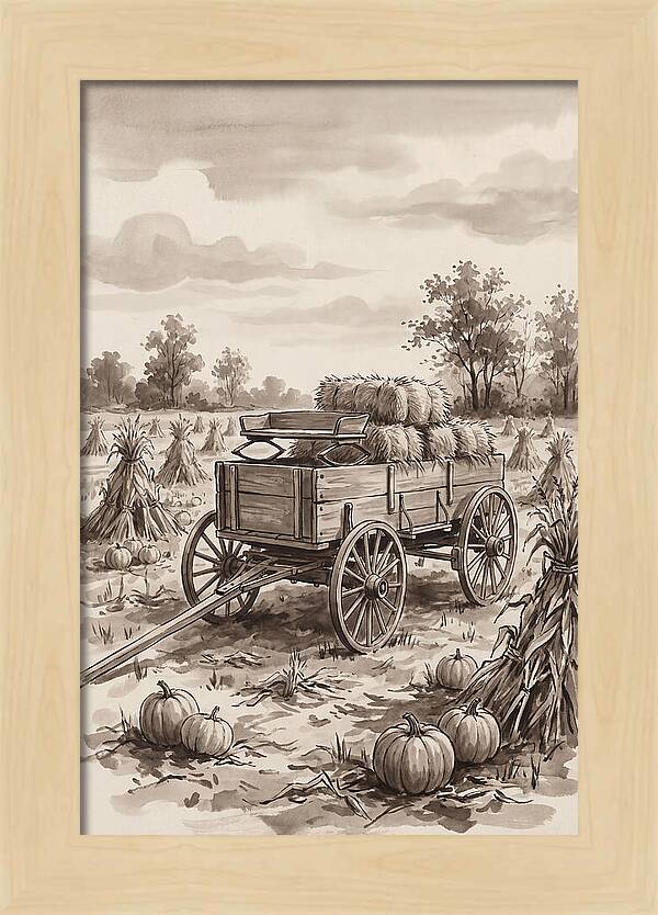 Antique Horse Drawn Wagon