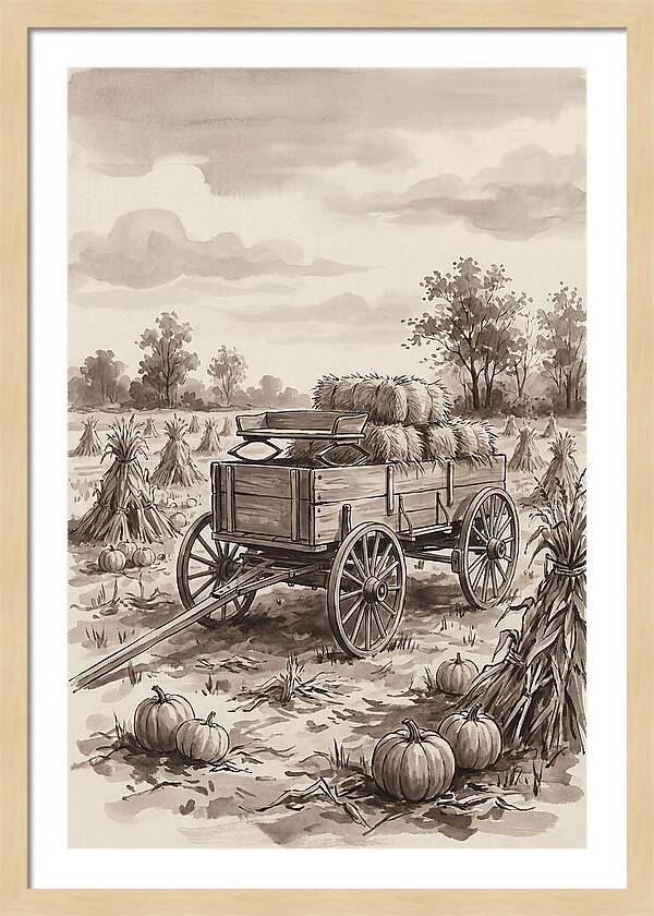 Antique Horse Drawn Wagon