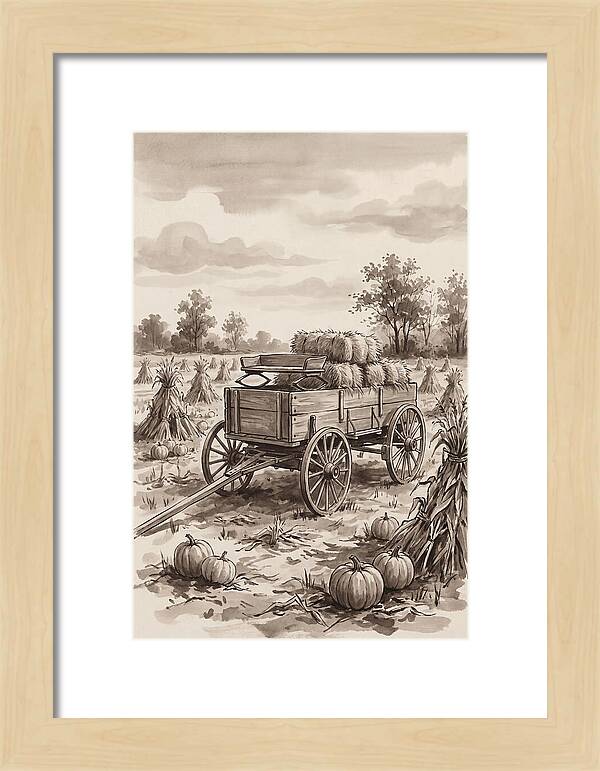 Antique Horse Drawn Wagon