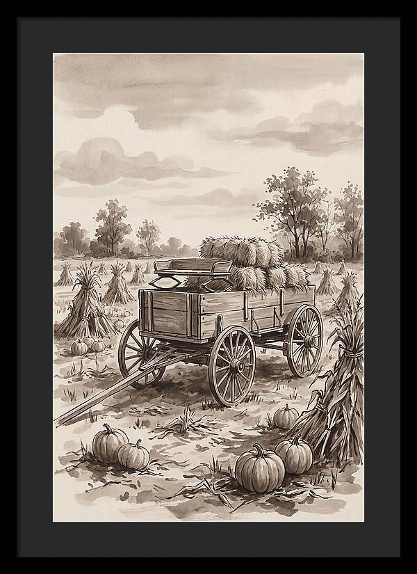 Antique Horse Drawn Wagon