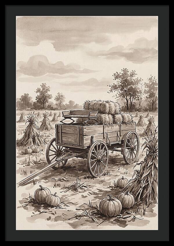 Antique Horse Drawn Wagon