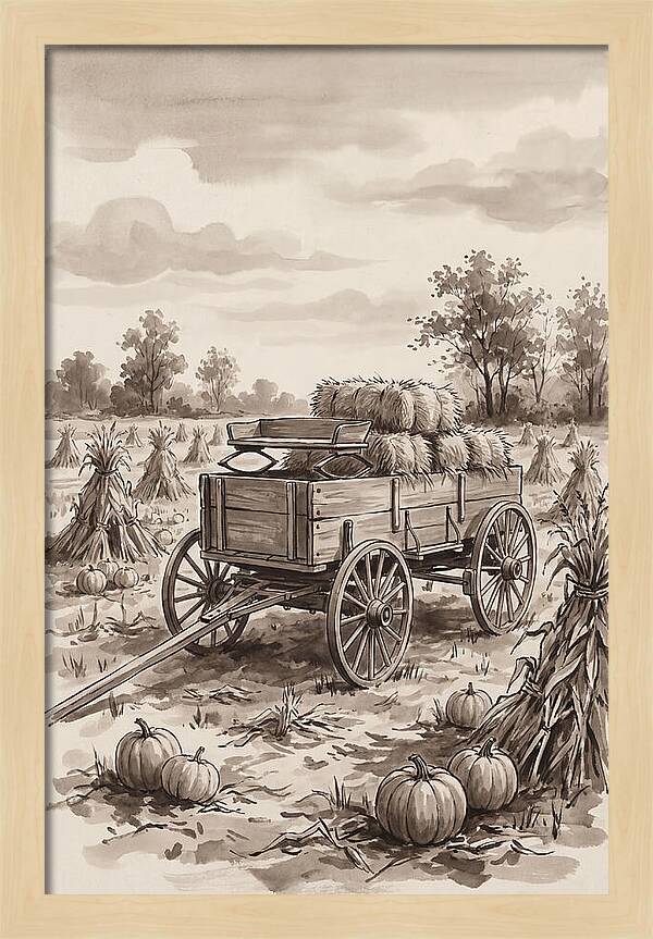 Antique Horse Drawn Wagon