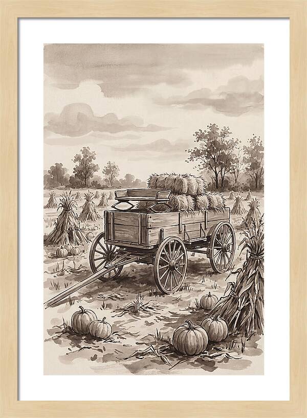 Antique Horse Drawn Wagon