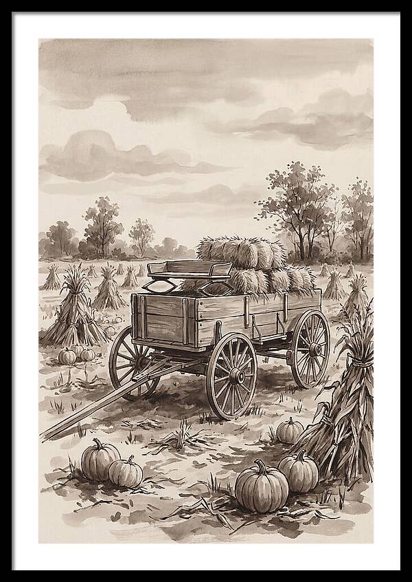 Antique Horse Drawn Wagon