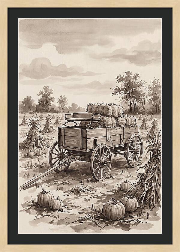 Antique Horse Drawn Wagon