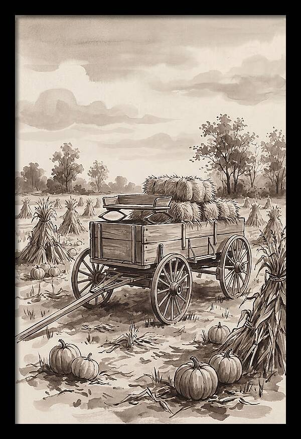 Antique Horse Drawn Wagon