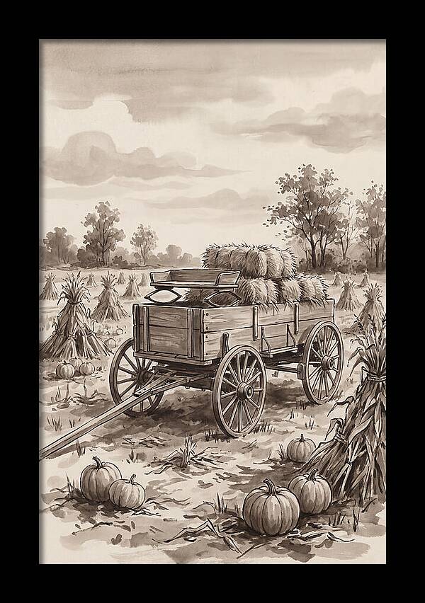 Antique Horse Drawn Wagon