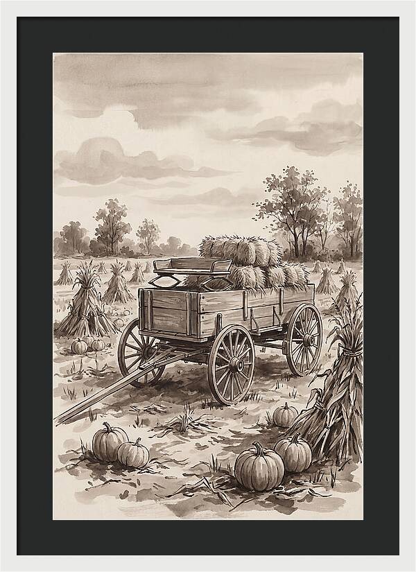 Antique Horse Drawn Wagon