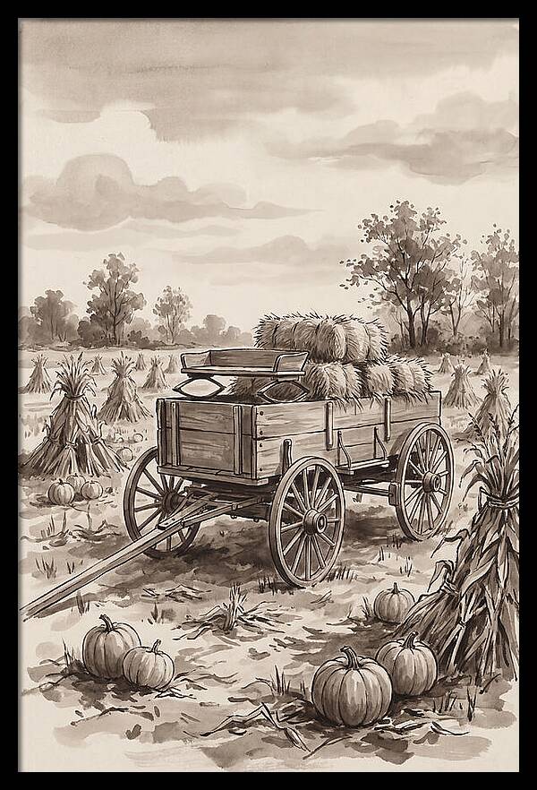 Antique Horse Drawn Wagon