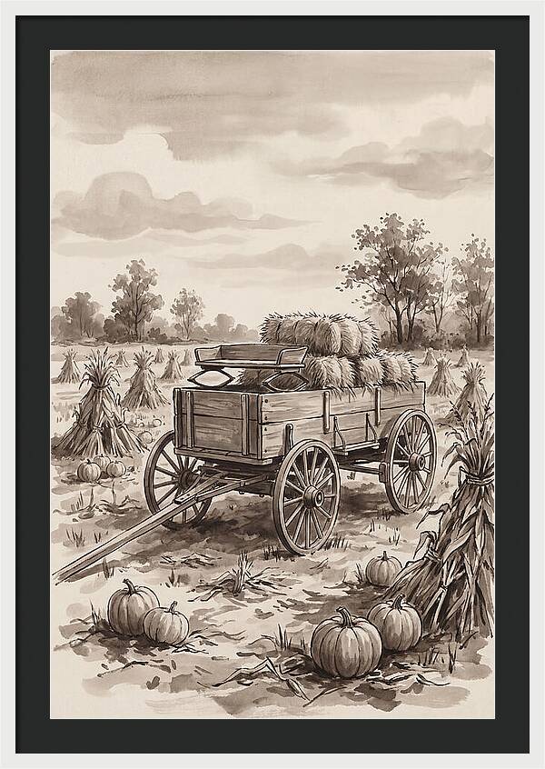 Antique Horse Drawn Wagon