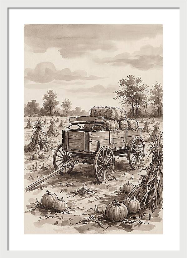 Antique Horse Drawn Wagon