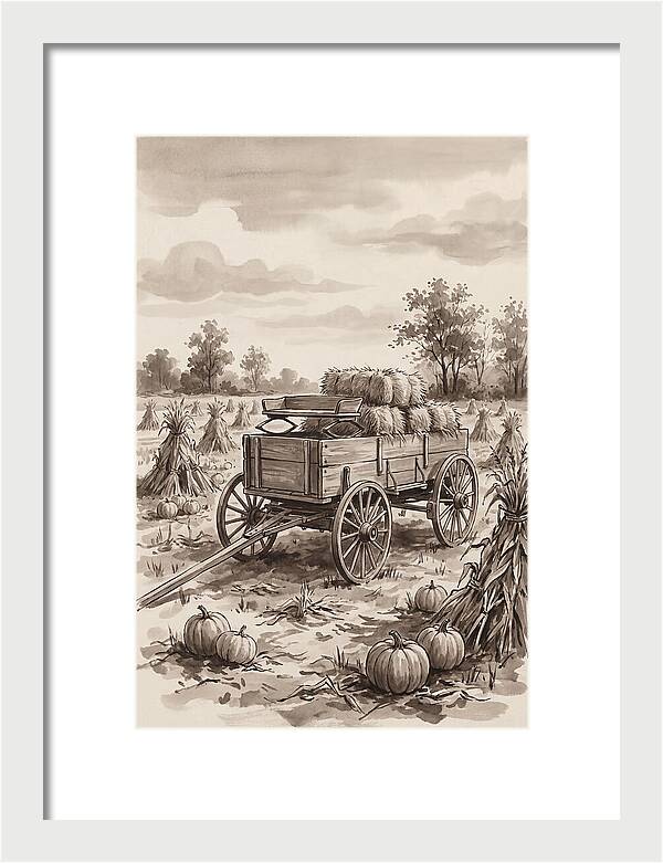 Antique Horse Drawn Wagon