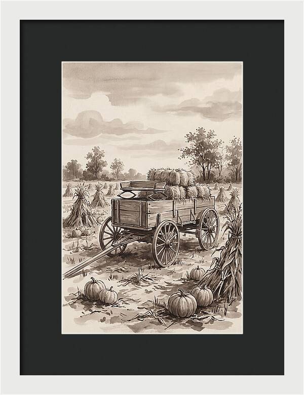 Antique Horse Drawn Wagon