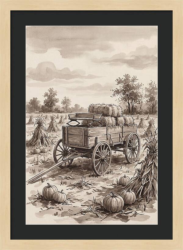 Antique Horse Drawn Wagon