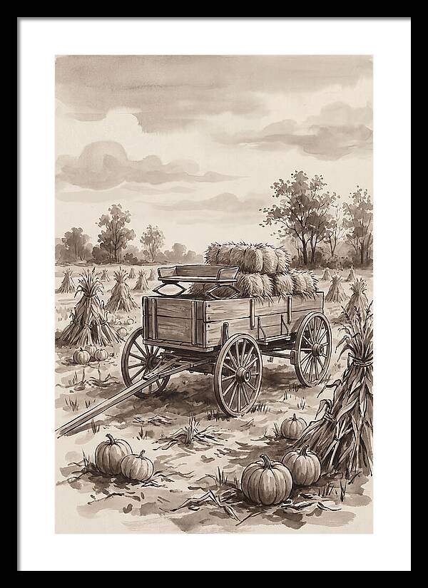 Antique Horse Drawn Wagon