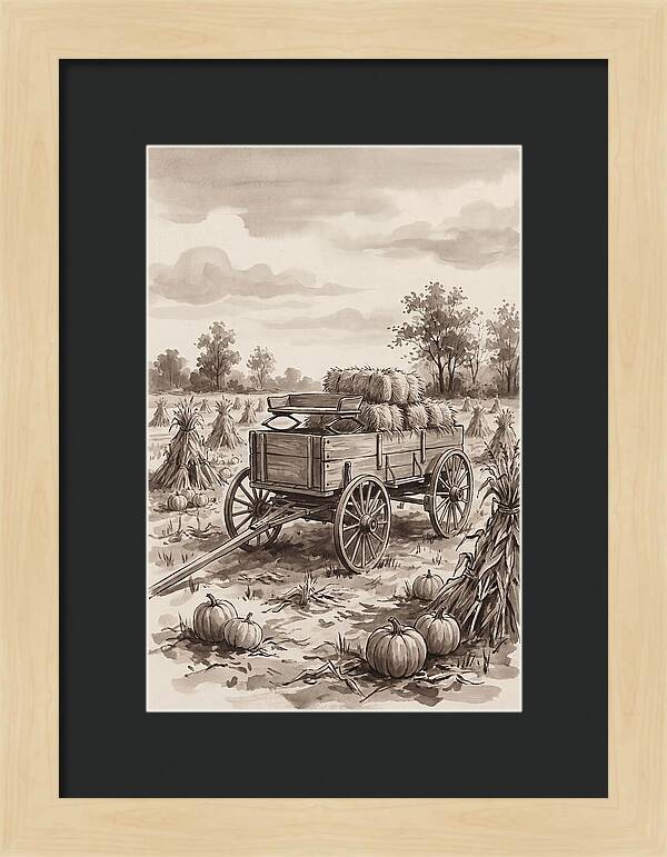 Antique Horse Drawn Wagon