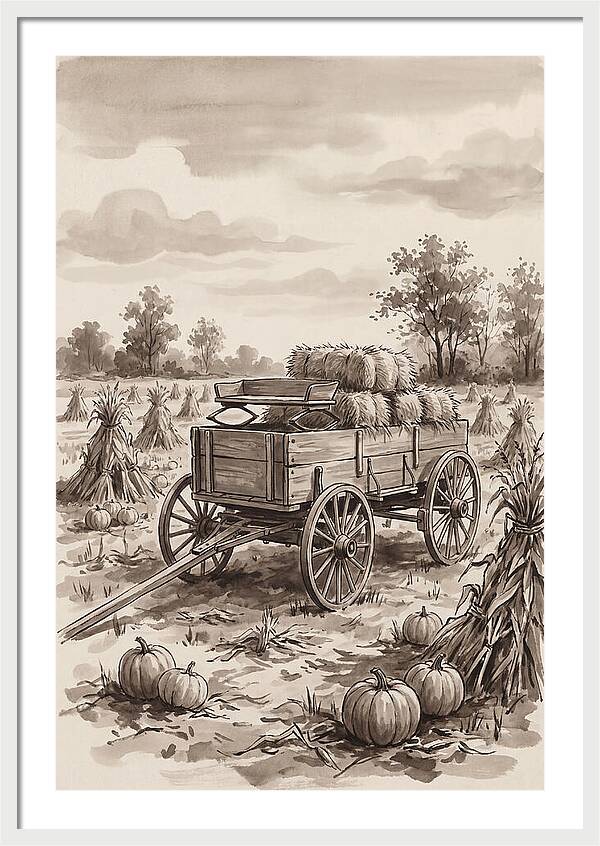 Antique Horse Drawn Wagon