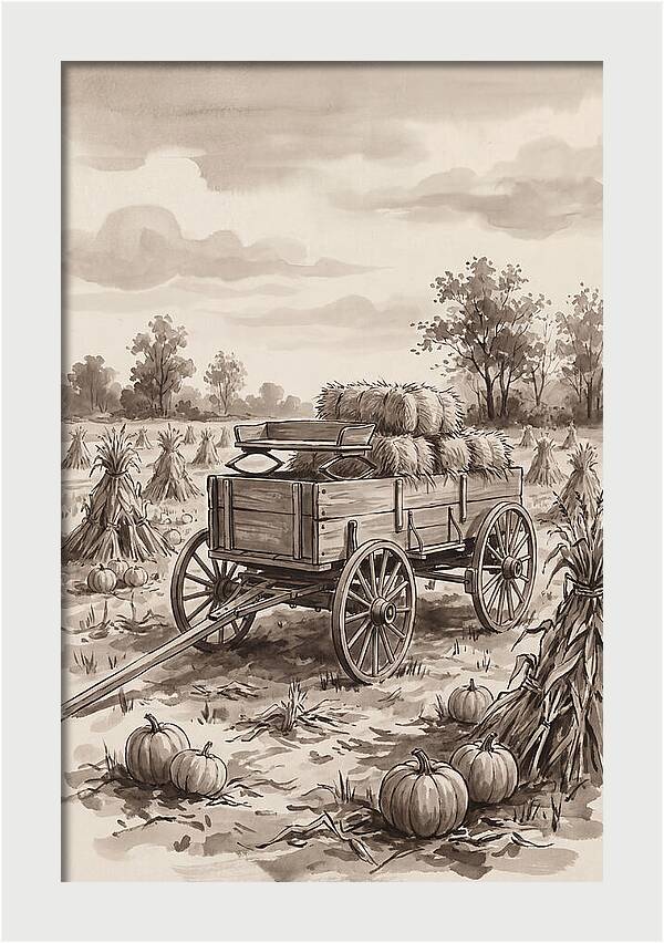 Antique Horse Drawn Wagon
