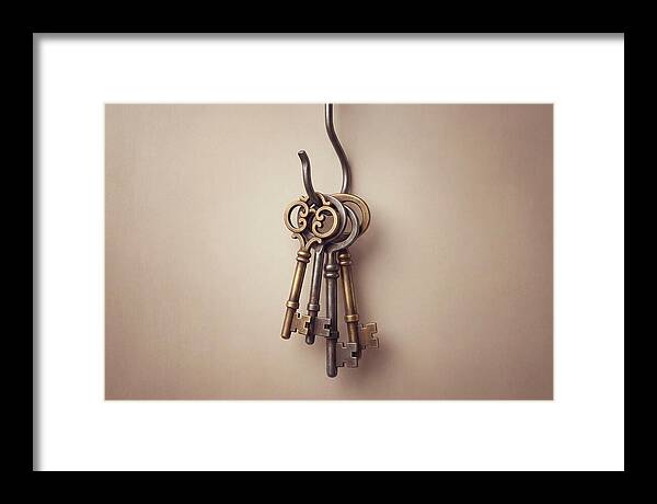 Antique Keys Hanging Elegantly