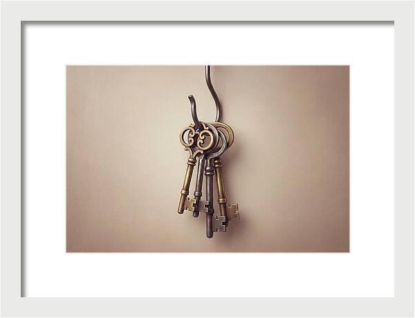 Antique Keys Hanging Elegantly