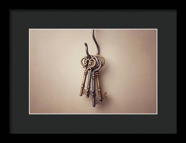Antique Keys Hanging Elegantly