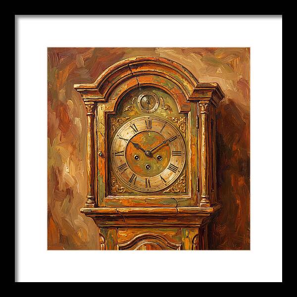Antique Mediterranean Clock