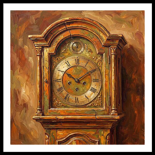 Antique Mediterranean Clock