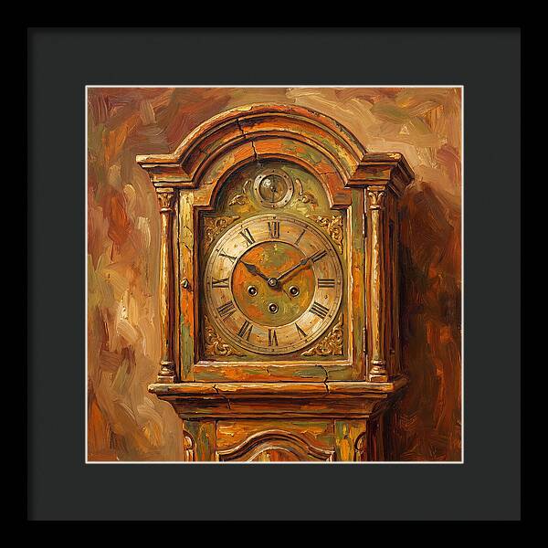Antique Mediterranean Clock