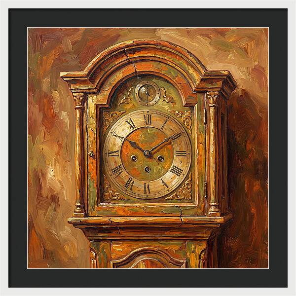 Antique Mediterranean Clock
