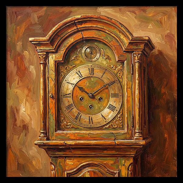 Antique Mediterranean Clock