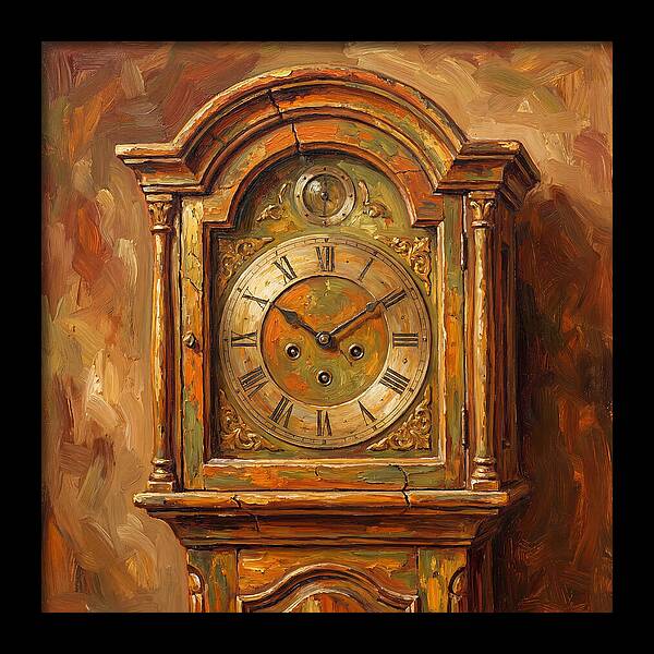 Antique Mediterranean Clock
