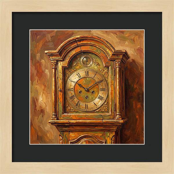 Antique Mediterranean Clock