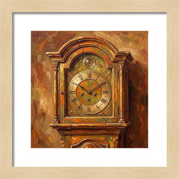 Antique Mediterranean Clock
